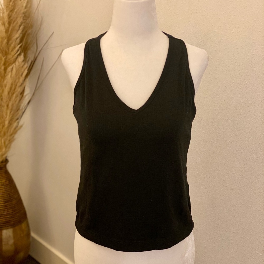 Nike v neck tank sports bra camisole black